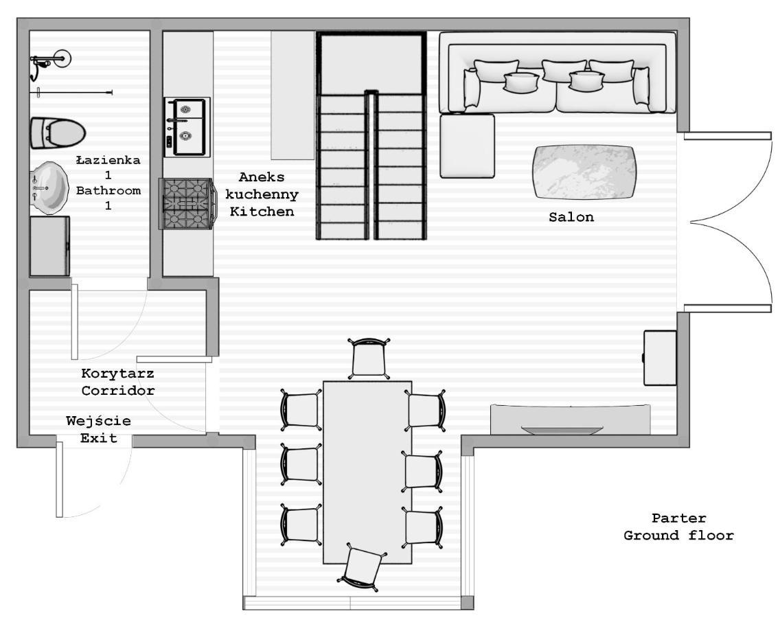 Zakodomki Domek 960 M N.P.M. Villa Кошелско Екстериор снимка